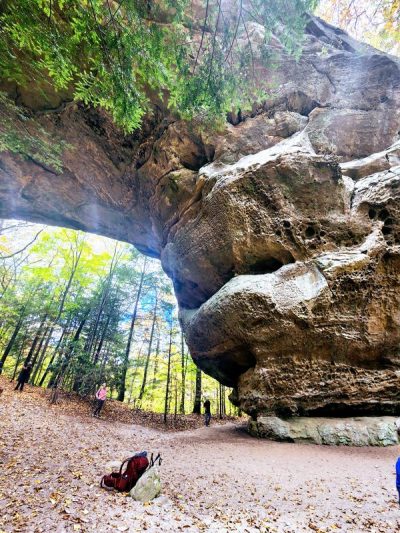 Big South Fork Lodge trip arch.